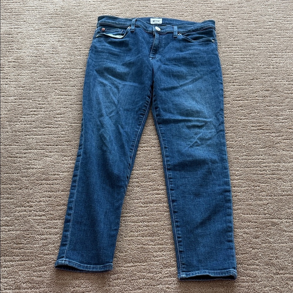 Hudson Jeans Women's Ankle Cropped in Rich Blue